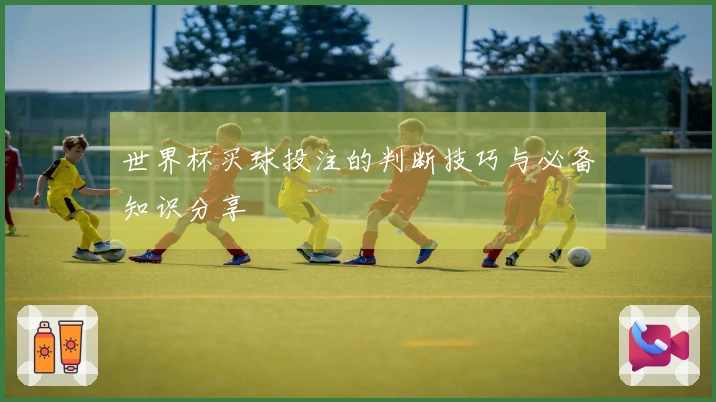 世界杯买球投注的判断技巧与必备知识分享